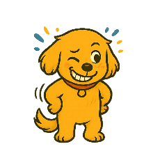 [LINEスタンプ] ゴールデンレトリバーのウェル吉くん3
