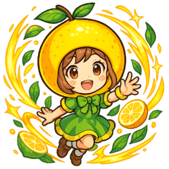 [LINEスタンプ] カレンレモンのツンデレスタンプ