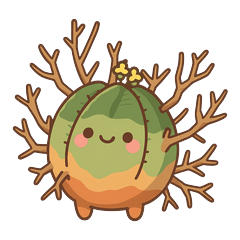 [LINEスタンプ] おーきっどblog【ユーフォルビア編】