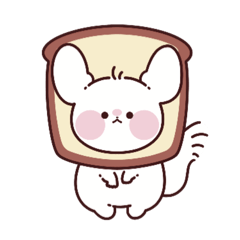 [LINEスタンプ] チンチラのチーズ