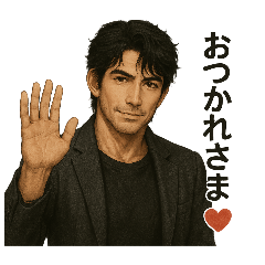 [LINEスタンプ] 顔が濃～い！ イケメン兄さんスタンプ
