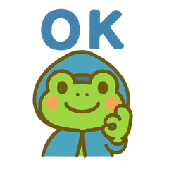 [LINEスタンプ] カエルさんの夏スタンプ