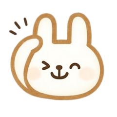 [LINEスタンプ] ゆるりとうさぎさん