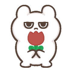 [LINEスタンプ] しろくまのこ。