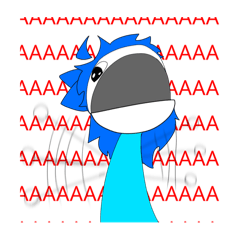 [LINEスタンプ] アホ猫なネコのテトリスくん［テトくん］①