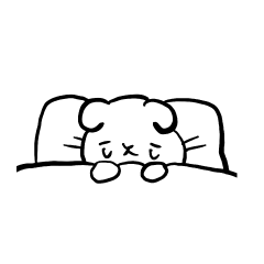 [LINEスタンプ] 体調不良のデイビス