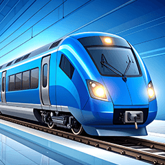 [LINEスタンプ] 電車キッキー