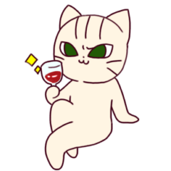 [LINEスタンプ] キザにゃん。夏から秋にかけて