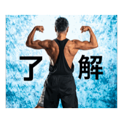 [LINEスタンプ] 隊長の動画スタンプ