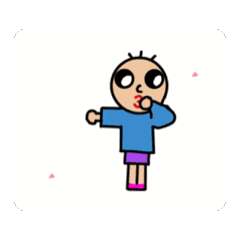 [LINEスタンプ] あおにんじゃのスティッカー！
