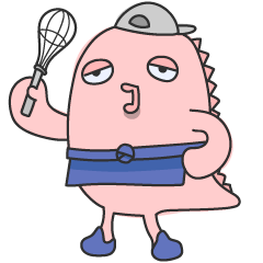 [LINEスタンプ] コムベイくん(基本)