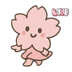 [LINEスタンプ] 桜のラプソディー