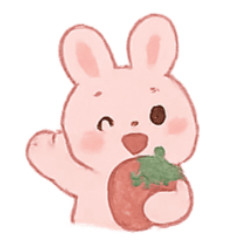 [LINEスタンプ] ベリーバニー Momo