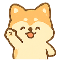 [LINEスタンプ] クリーム柴犬Chacha ふわふわムード