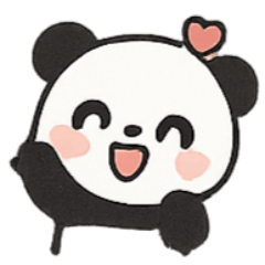 [LINEスタンプ] 遊び好きなパンダ赤ちゃん