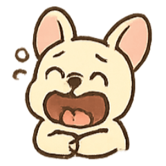 [LINEスタンプ] フレンチブルの日常ラクガキ