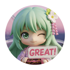 [LINEスタンプ] 公園みなみちゃんカプセルトイ
