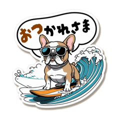 [LINEスタンプ] サーフドッグの日常