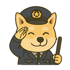 [LINEスタンプ] ハニ警察犬スタンプ