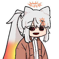 [LINEスタンプ] レインボーで猫耳生えたのが何か沢山いるぞ