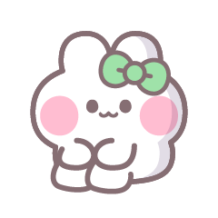 [LINEスタンプ] 楽しいうしゃぎ！！ 緑色