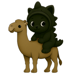 [LINEスタンプ] いたずら好きな黒猫のミッキー