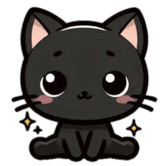 [LINEスタンプ] [アレンジ用]クロネコのマー