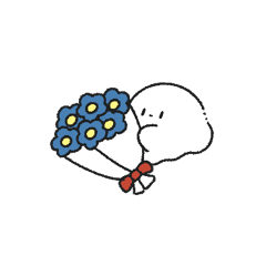 [LINEスタンプ] おばけの生活 3