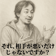 [LINEスタンプ] 失恋1-デッサンひろゆき