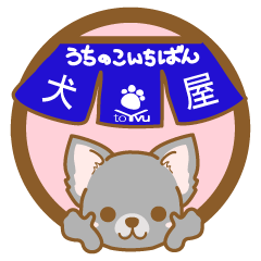 [LINEスタンプ] 【犬屋】うちの子1番(チワワ)④