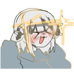 [LINEスタンプ] 猫好きぱーかーの1日
