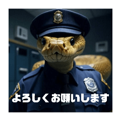 [LINEスタンプ] AnimalSecurity