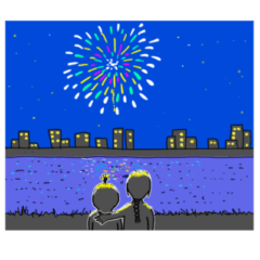 [LINEスタンプ] 娘たちの夏のスタンプ