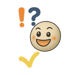 [LINEスタンプ] ！？ぽよぽよのキモチ①