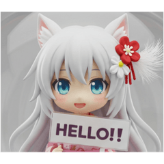[LINEスタンプ] 馬耳みなみちゃんカプセルトイ