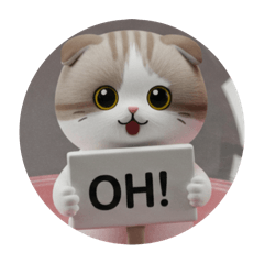 [LINEスタンプ] スコティッシュフォールドカプセルトイ