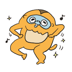 [LINEスタンプ] キンシコウの日常3。