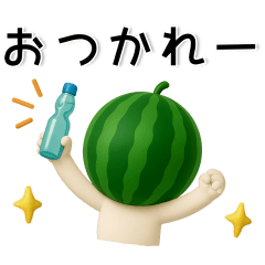 [LINEスタンプ] スイカ❤️日常スタンプ