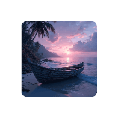 [LINEスタンプ] 癒しのスタンプ.海Healing stamp.Ocean