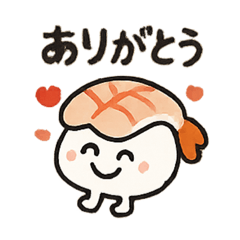 [LINEスタンプ] すしの日常スタンプ☆毎日使いたい☆
