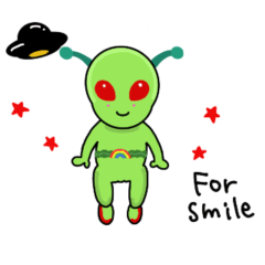 [LINEスタンプ] 宇宙人ケルプエリン