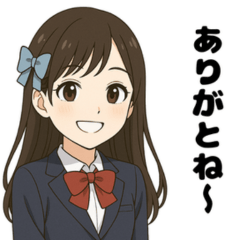[LINEスタンプ] 『清楚系アイドルステッカー』