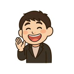 [LINEスタンプ] 元気いっぱいのビジネスマン