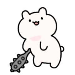 [LINEスタンプ] もちもちうさぎのもちうさ4