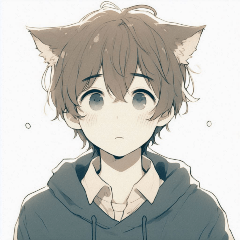 [LINEスタンプ] [アレンジ用]ゆるっと脱力系猫耳の男の子