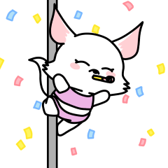 [LINEスタンプ] ポールダンス 日常 キーユング