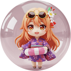 [LINEスタンプ] 夏をイメージしたカプセルトイスタンプ
