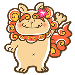 [LINEスタンプ] ゆるいシーサーの日常スタンプ（標準語）