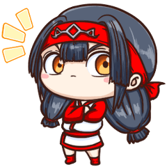 [LINEスタンプ] 妖精戦隊 隊長コロポックル