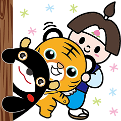 [LINEスタンプ] OKJ×タイガーエア台湾コラボ ～高雄編～